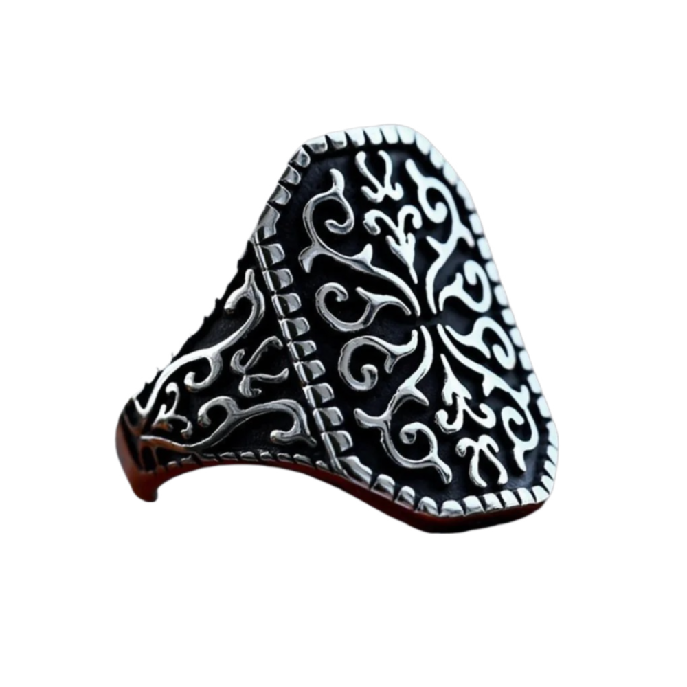[ PATCH_4.04 ] VINE GRID ENCRYPTED SHIELD RING