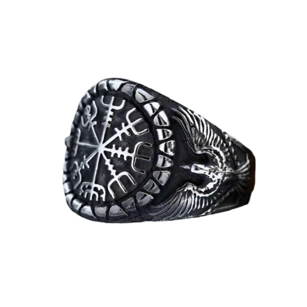 [ DECRYPT_#04M ] VIKING COMPASS RAVEN SIGNET