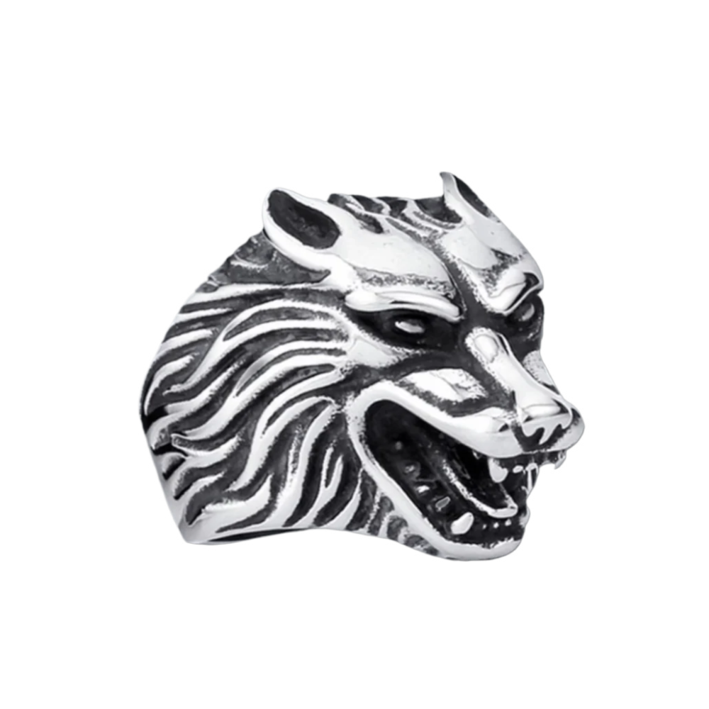 [ DECRYPT_#18W ] ROARING LONE WOLF インプラントリング